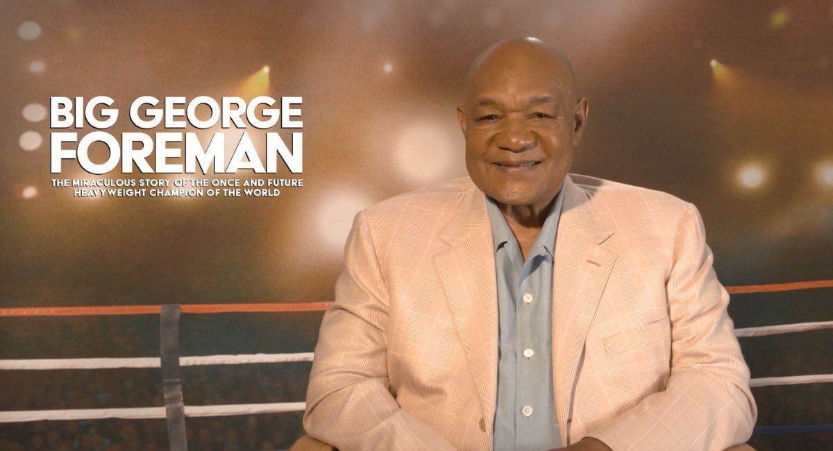 Boxing legend George Foreman, the subject of 'Big George Foreman: The Miraculous Story of the Once and Future Heavyweight Champion of the World.'