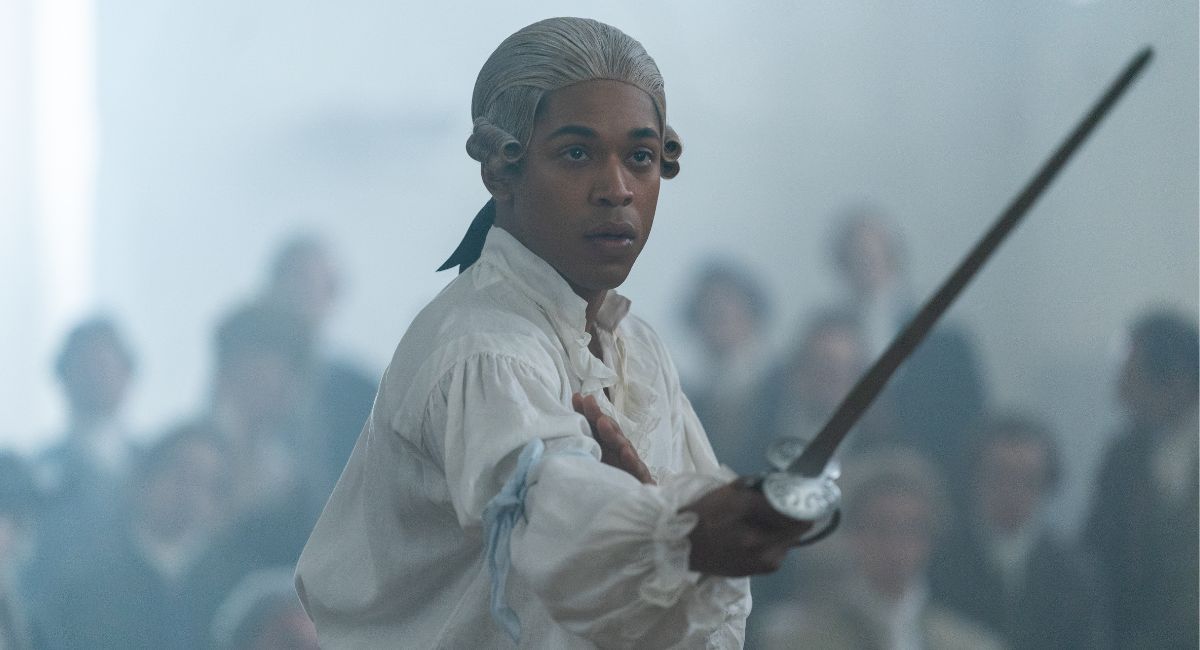 Kelvin Harrison Jr. in the film 'Chevalier.'