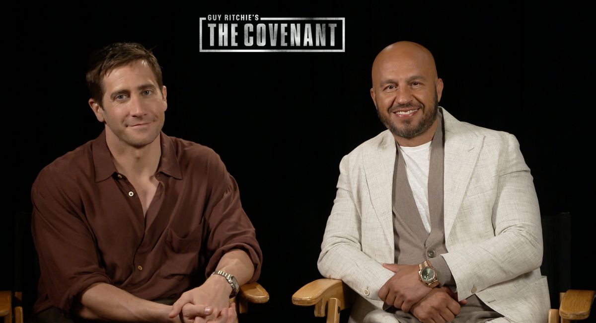 Jake Gyllenhaal and Dar Salim star in 'Guy Ritchie's The Covenant.'