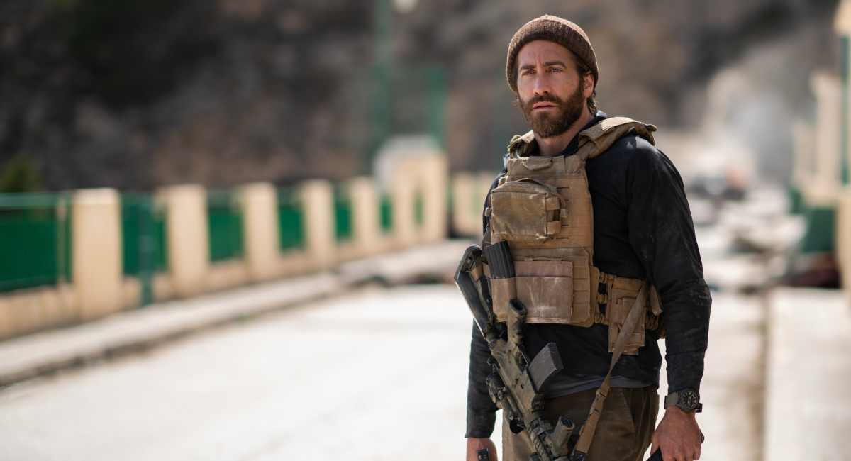Jake Gyllenhaal como el sargento.  John Kinley en 'El pacto';