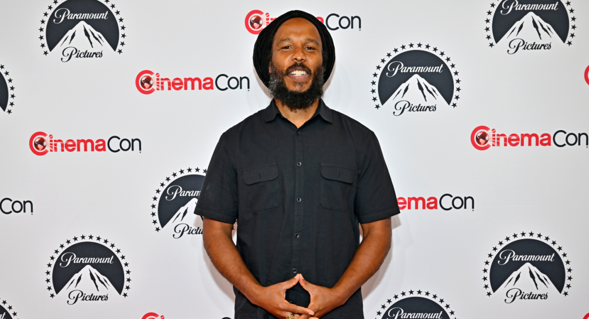 Ziggy Marley at Paramount Pictures CinemaCon 2023 presentation in Las Vegas. Photos courtesy of Paramount Pictures.