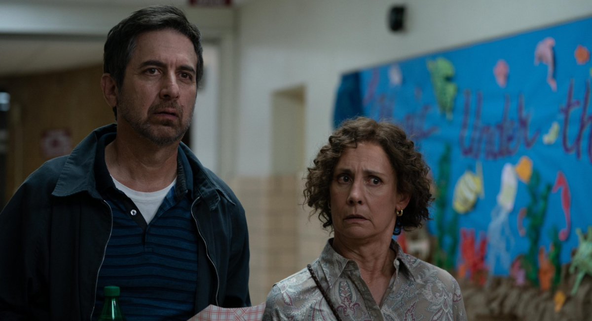 Ray Romano and Laurie Metcalf in 'Somewhere in Queens.'