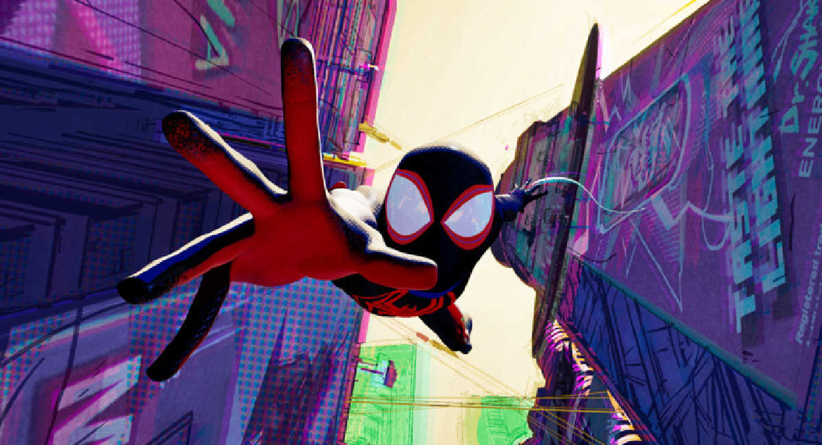 Spider-Man/Miles Morales (Shameek Moore) in Columbia Pictures and Sony Pictures Animation's 'Spider-Man: Across the Spider-Verse.'