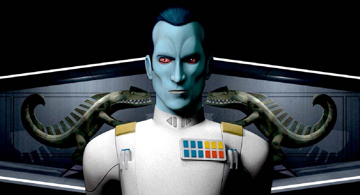 Grand Admiral Thrawn, as seen in 'Star Wars: Rebels'