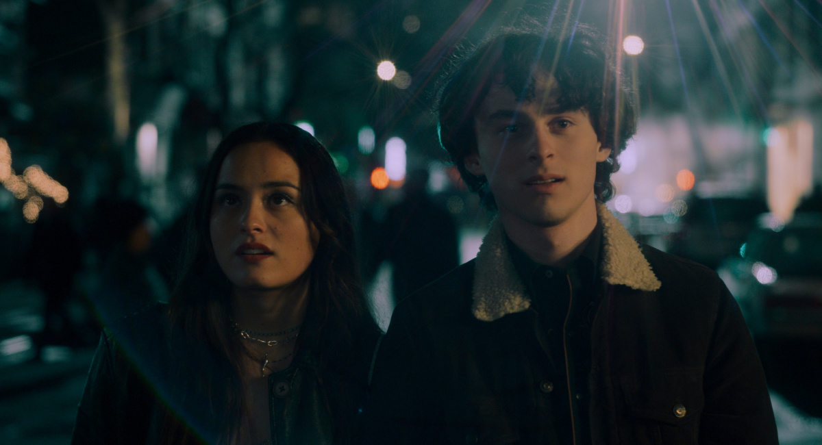 Chase Sui Wonders and Wyatt Oleff in 'City on Fire,' premiering May 12, 2023 on Apple TV+.