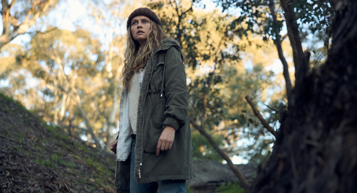 Teresa Palmer stars in Hulu's 'The Clearing.'