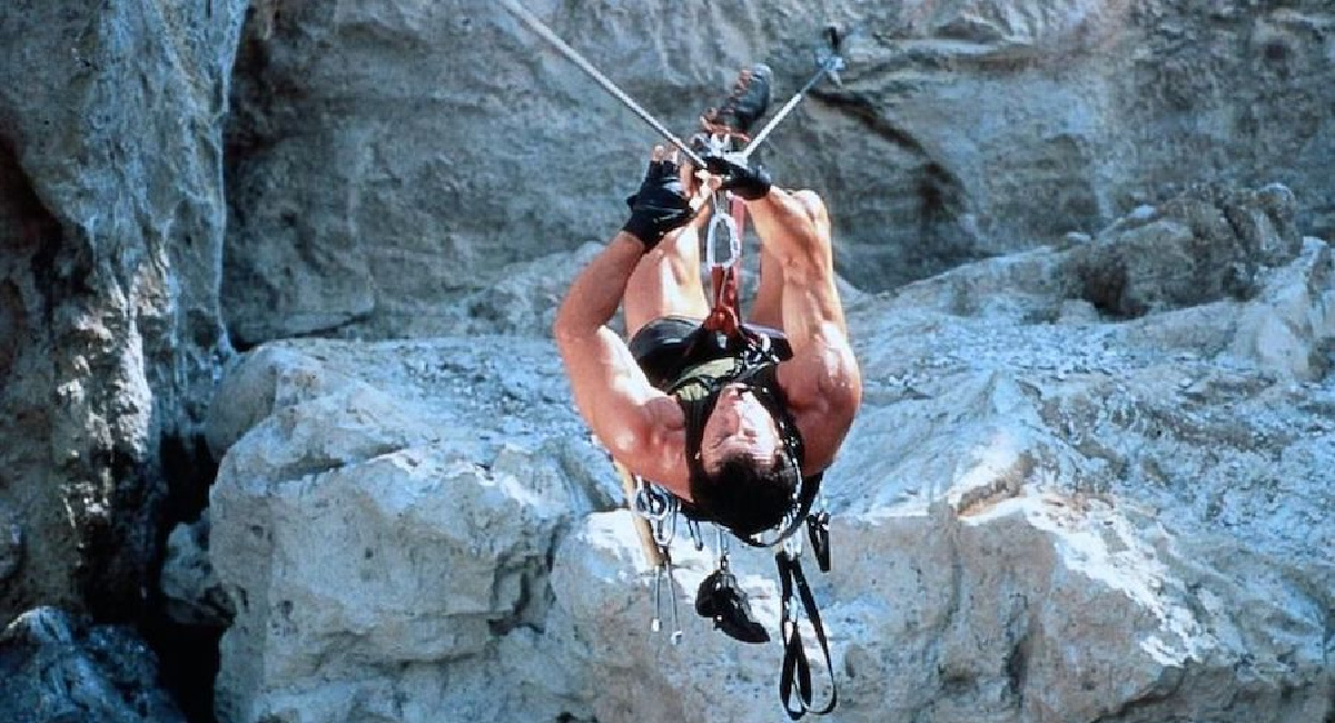 Sylvester Stallone in 'Cliffhanger.'