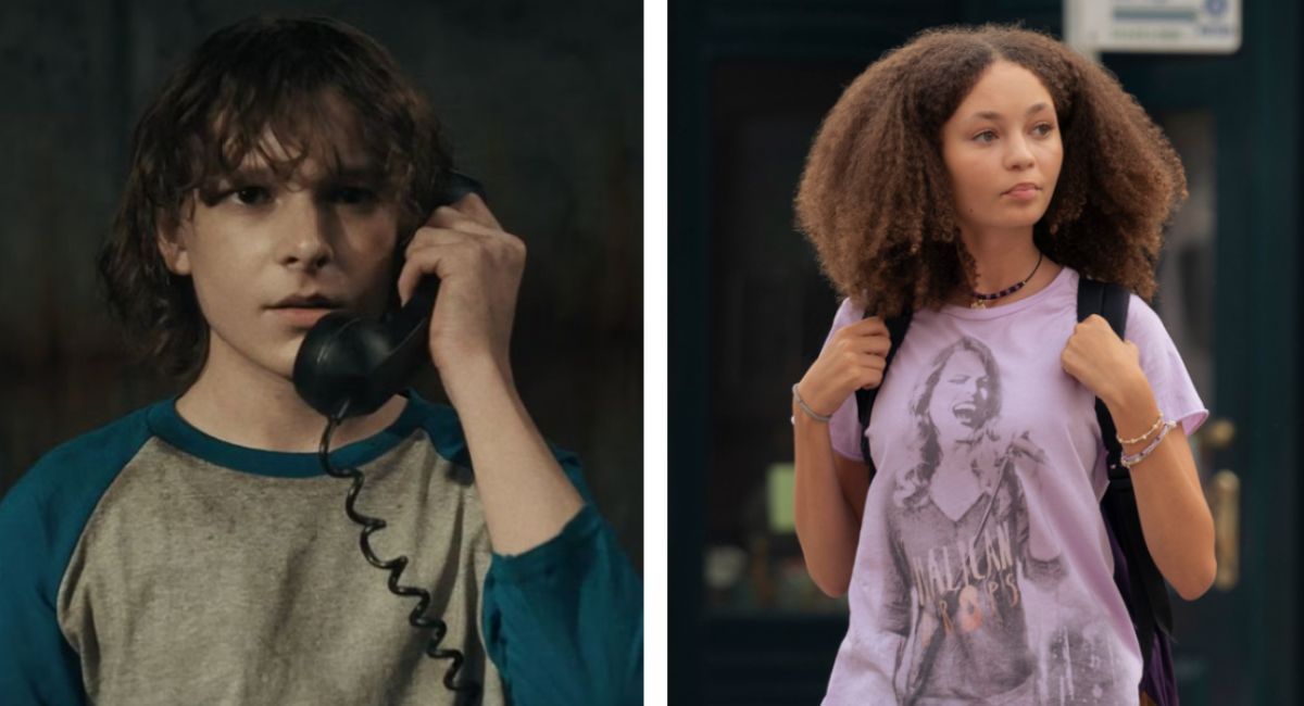 Mason Thames as Finny Shaw in 'The Black Phone' and Nico Parker in HBO's 'The Last of Us'.