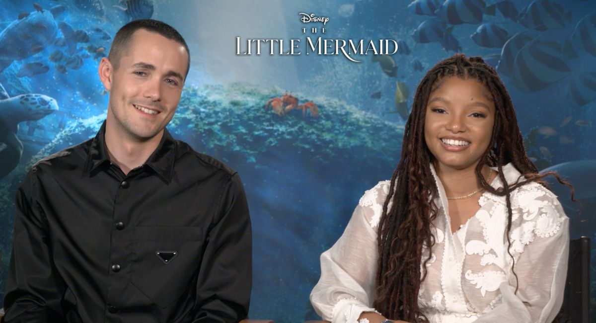 Jonah Hauer-King and Halle Bailey star in 'The Little Mermaid.'