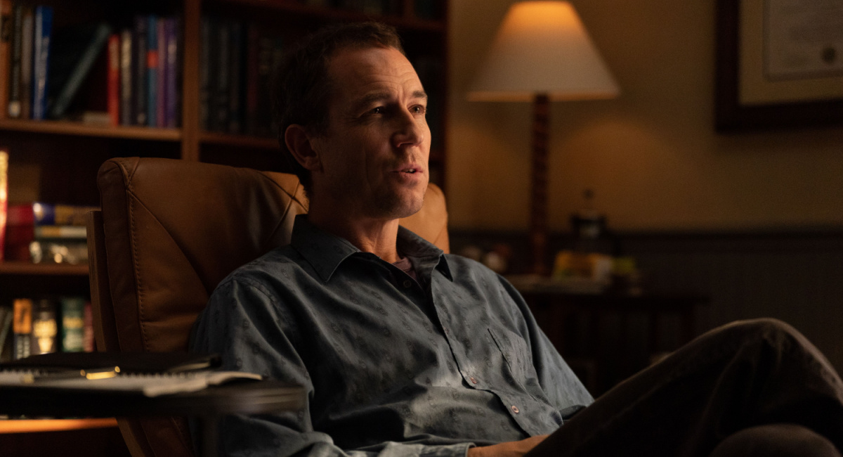 Tobias Menzies as Don in A24's You Hurt My Feelings.