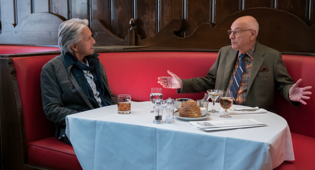 Michael Douglas e Alan Arkin em 'O Método Kominsky' da Netflix.