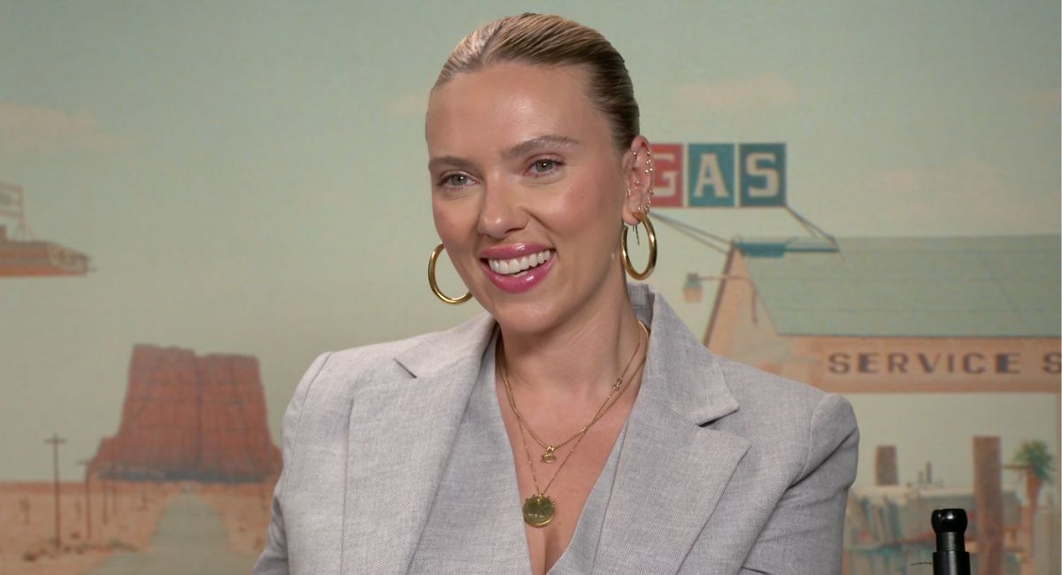Scarlett Johansson stars in 'Wes Anderson's Asteroid City.'