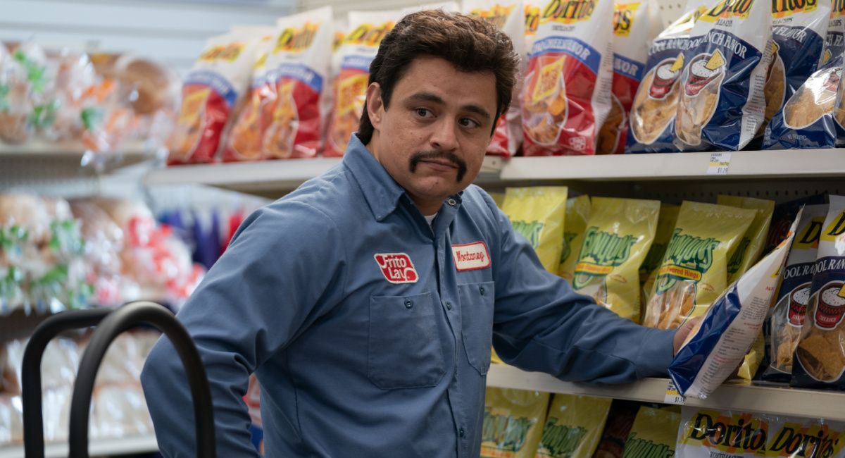 Jesse Garcia em 'Flamin' Hot.'