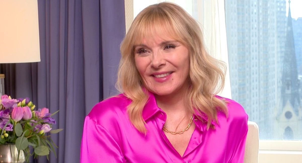 Kim Cattrall stars in 'About My Father,' which is in theaters now.