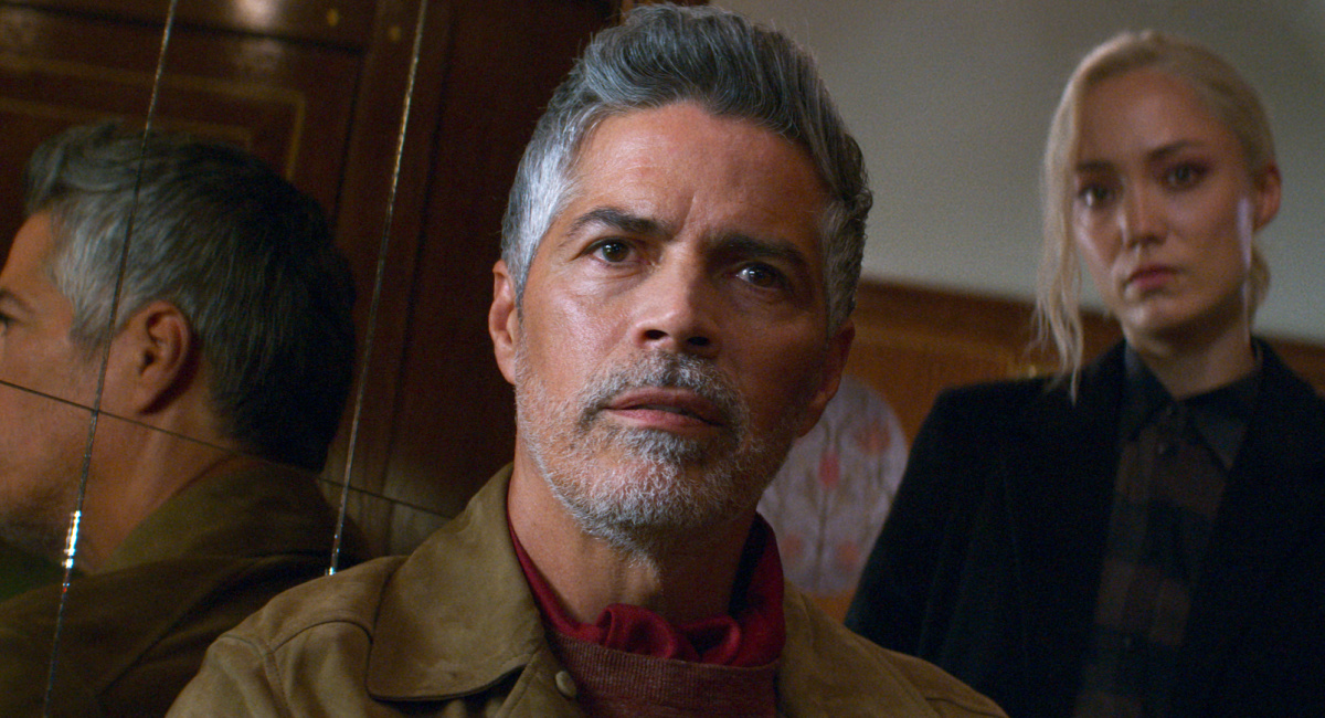 (L to R) Esai Morales and Pom Klementieff in 'Mission: Impossible Dead Reckoning Part One' from Paramount Pictures and Skydance.