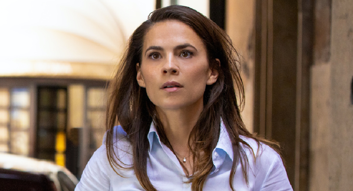 Hayley Atwell in 'Mission: Impossible Dead Reckoning - Part One' from Paramount Pictures and Skydance.