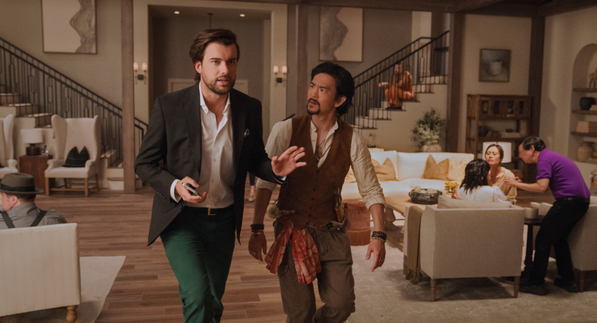 Jack Whitehall and John Cho in 'The Afterparty,' now streaming on Apple TV+.