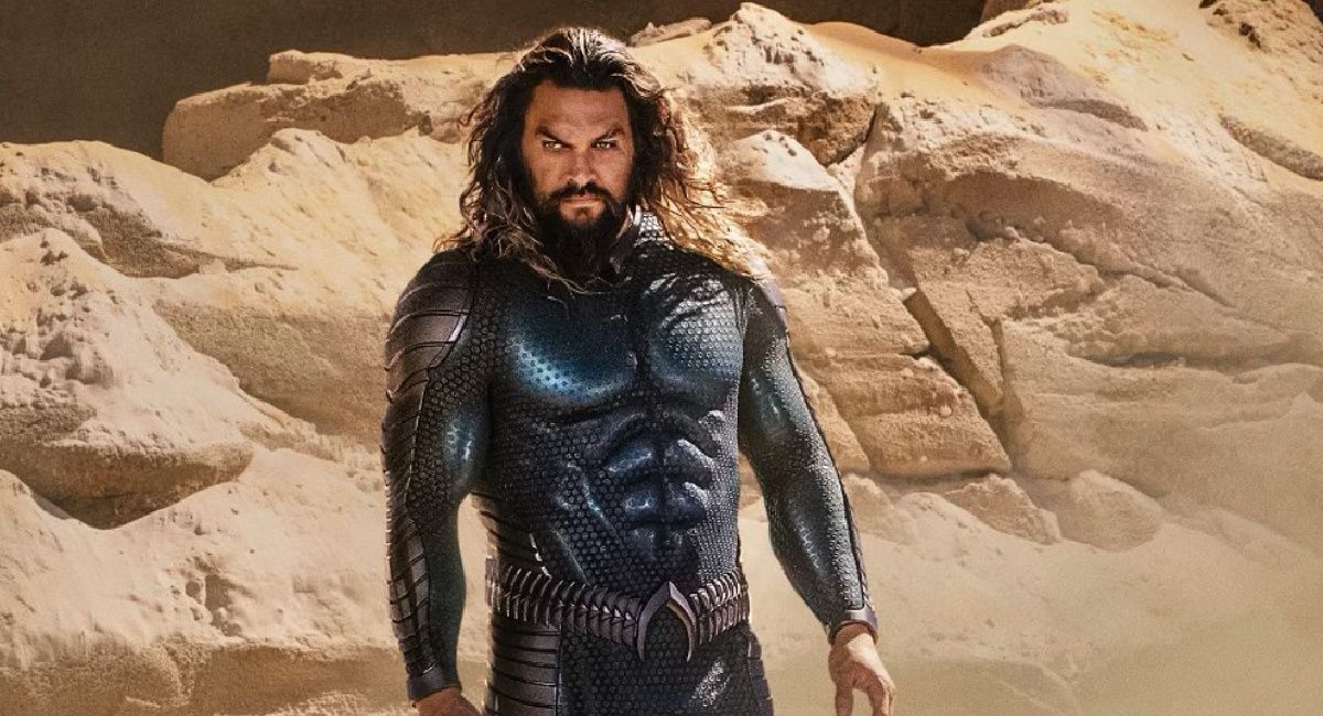 Jason Momoa on the set of 'Aquaman and the Lost Kingdom.'