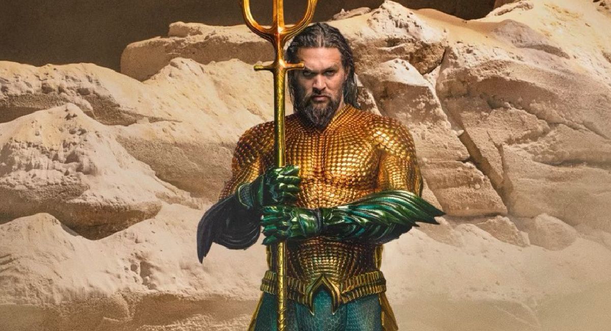 Jason Momoa on the set of 'Aquaman and the Lost Kingdom.'