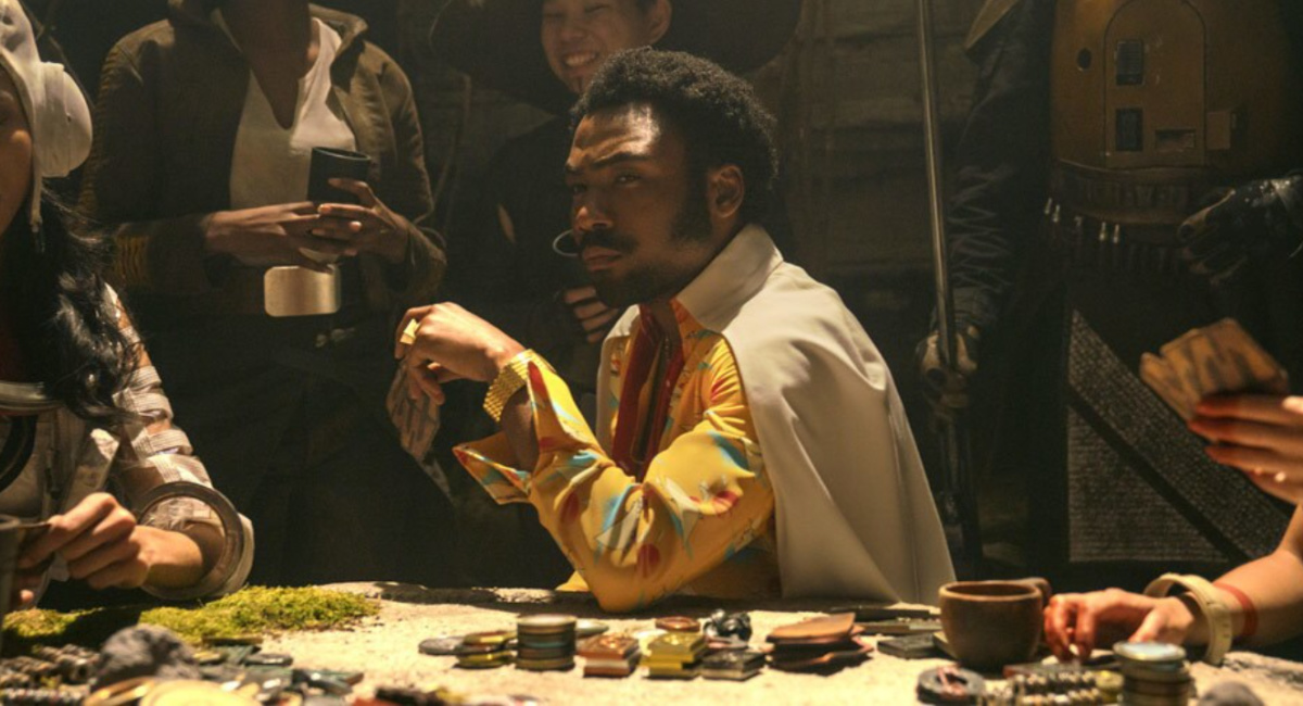 Donald Glover as Lando Calrissian in 'Solo: A Star Wars Story.'