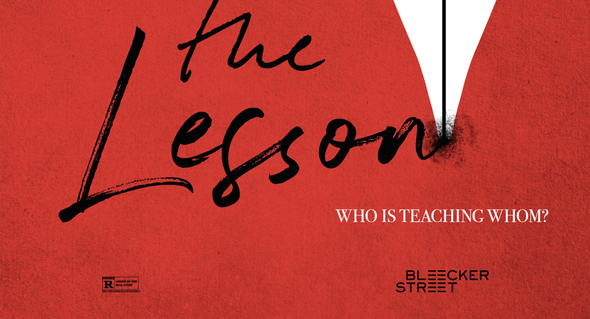 'The Lesson' de Bleecker Street estreia nos cinemas em 7 de julho.