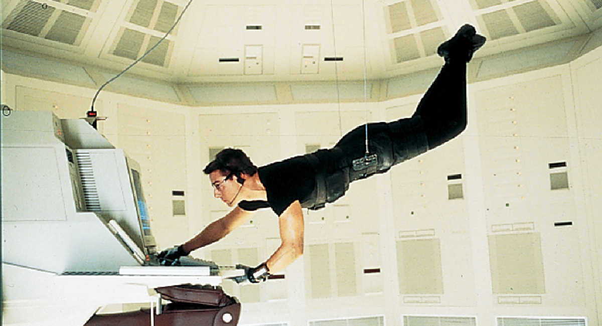 Tom Cruise in 'Mission: Impossible.'