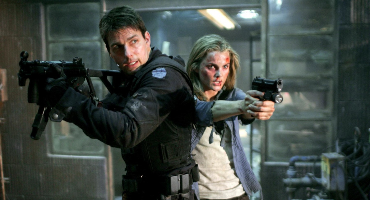 Tom Cruise e Keri Russell em 'Missão: Impossível III'.