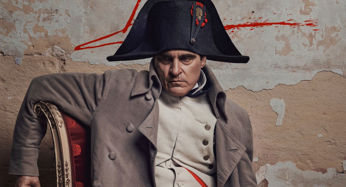 Joaquin Phoenix as Napoleon Bonaparte in director Ridley Scott's 'Napoleon.'