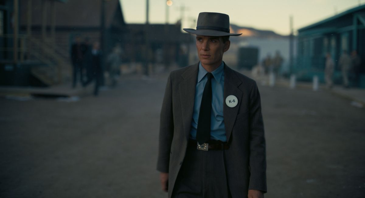 Cillian Murphy is J. Robert Oppenheimer in 'Oppenheimer,' written, produced, and directed by Christopher Nolan.