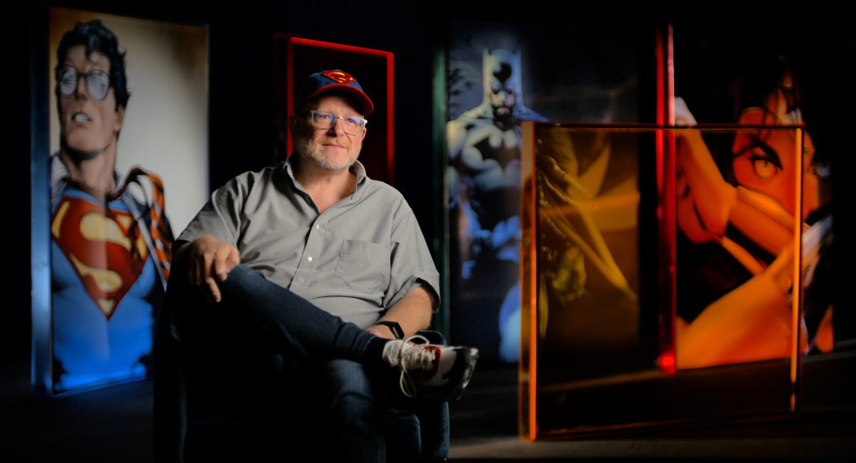 Mark Waid in 'Superpowered: The DC Story.'