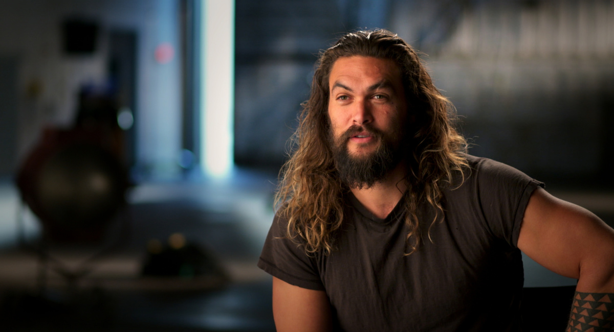 Jason Momoa in 'Superpowered: The DC Story.'