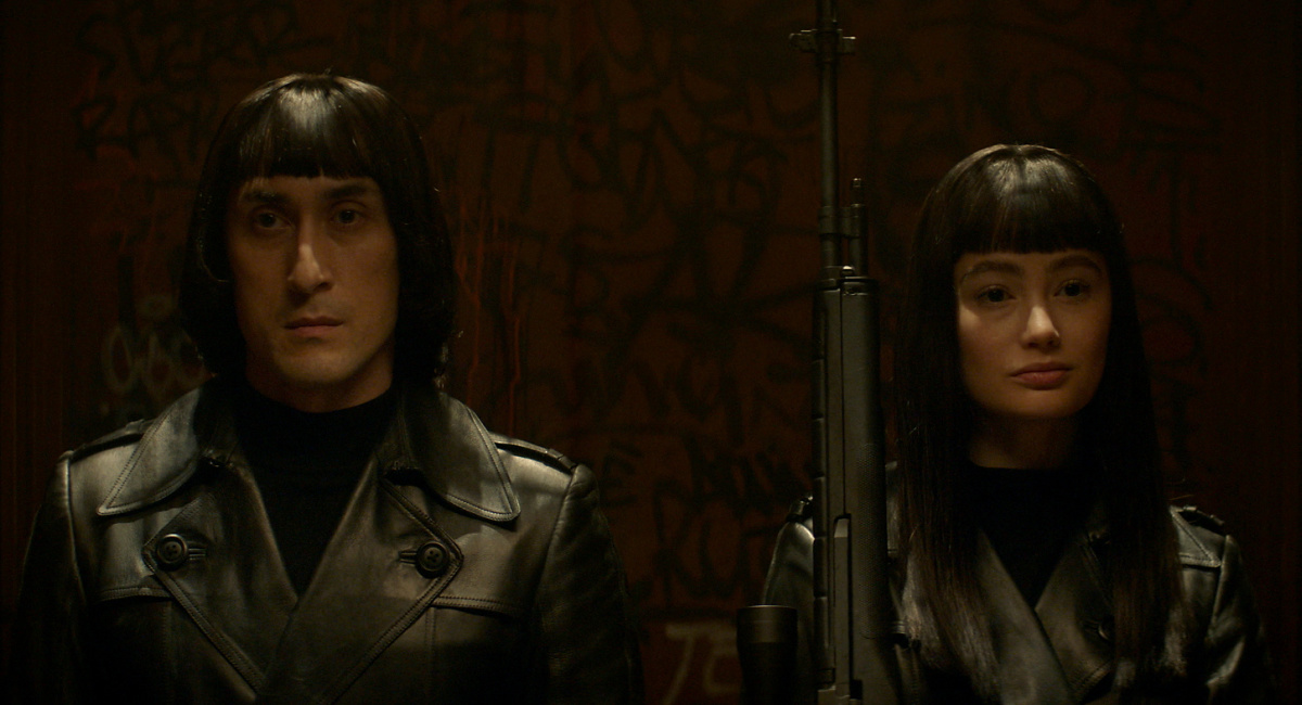 Mark Musashi as Hansel, Marina Mazepa as Gretel in Peacock's 'The Continental: From the World of John Wick.'