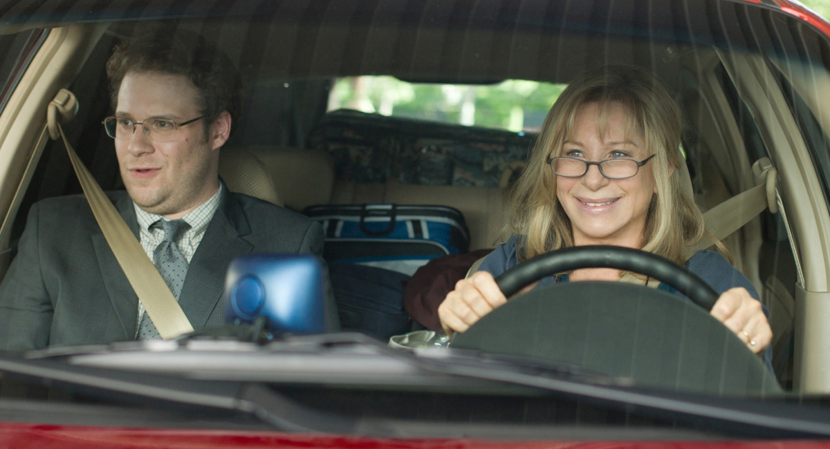 Seth Rogen as Andrew Brewster and Barbra Streisand as Joyce Brewster in 'The Guilt Trip,' from Paramount Pictures and Skydance Productions.