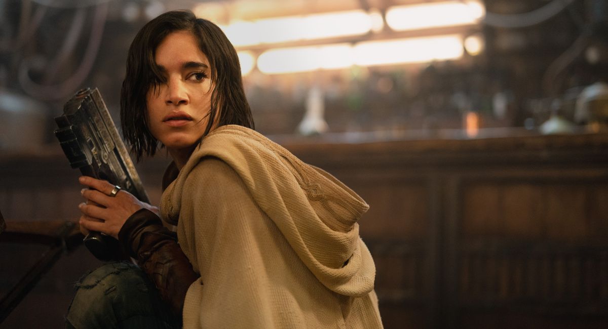 Sofia Boutella stars as Kora, the reluctant hero from a peaceful colony who is about to find she's her people's last hope, in Zack Snyder's 'Rebel Moon.'