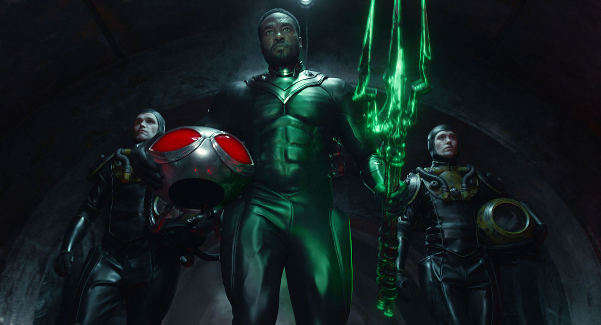 Yahya Abdul-Mateen II as Black Manta in Warner Bros. Pictures’ action adventure 'Aquaman and the Lost Kingdom,' a Warner Bros. Pictures release.