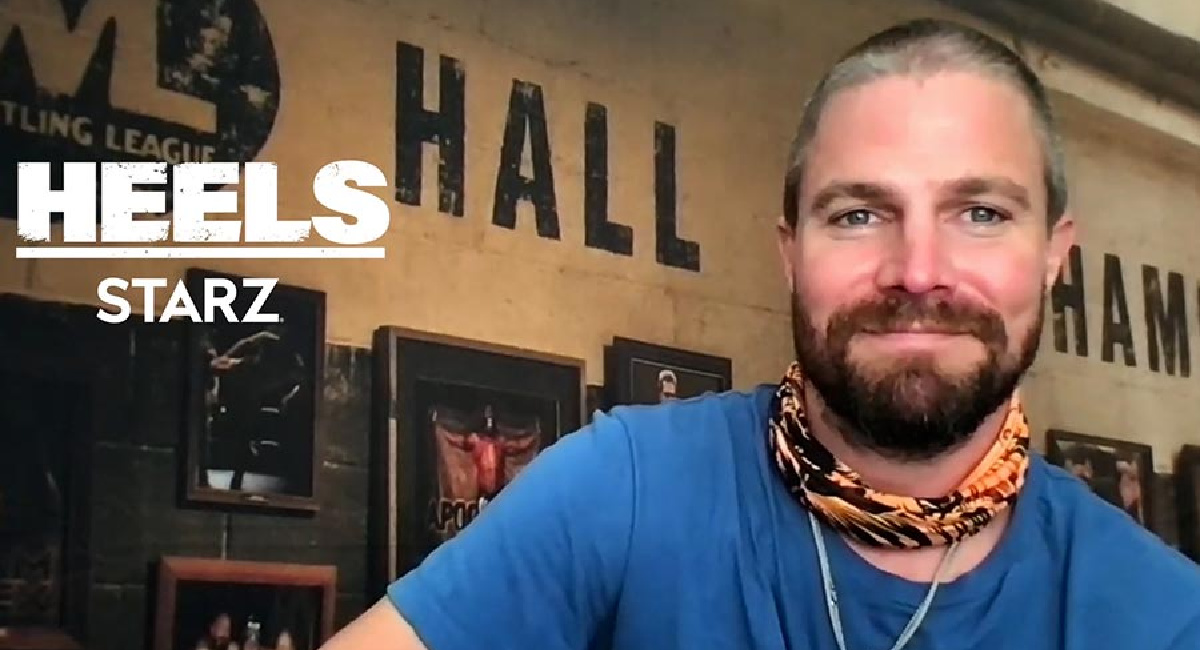 Stephen Amell stars in Starz's 'Heels.'