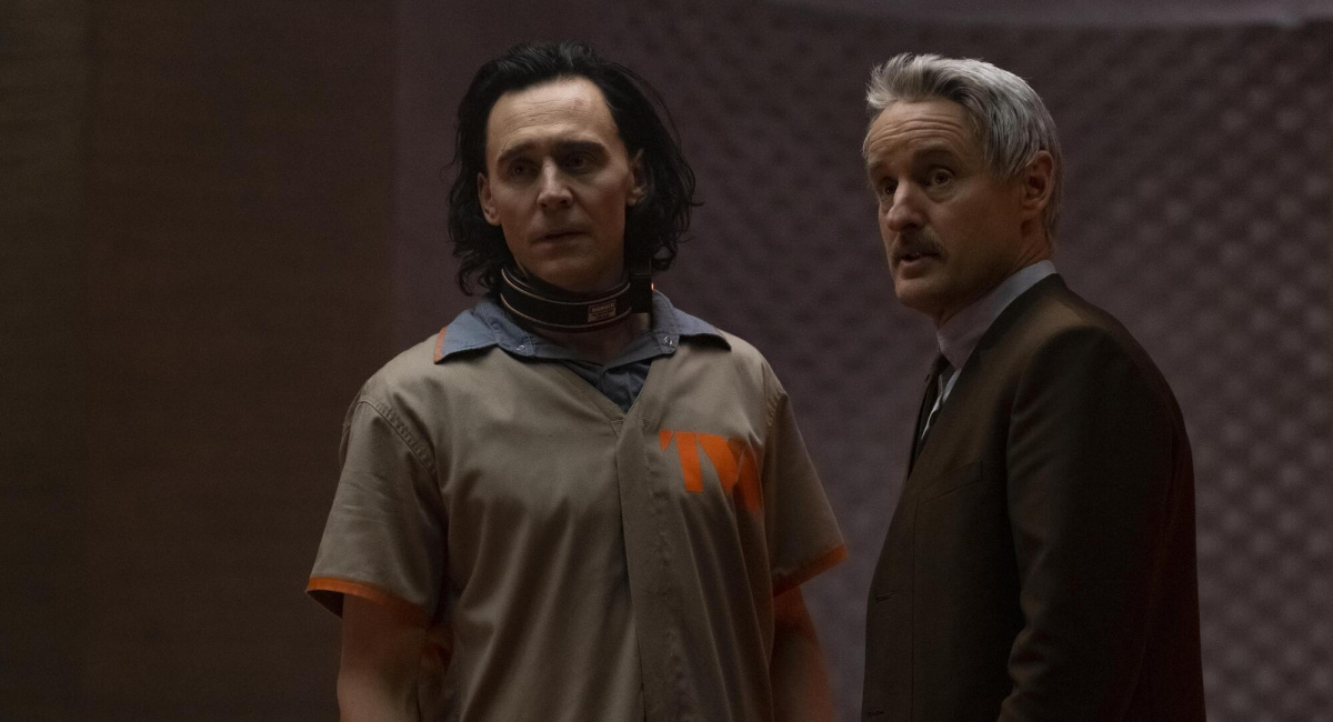 Loki (Tom Hiddleston) and Mobius (Owen Wilson) in Marvel Studios' 'Loki' exclusively on Disney+.