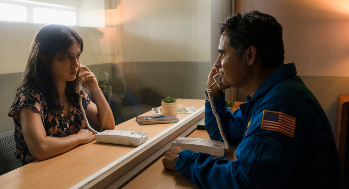 Michael Peña and Rosa Salazar in 'A Million Miles Away.'