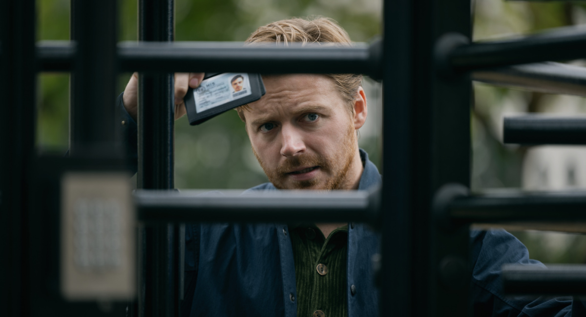 Jack Lowden returns for the third season of 'Slow Horses,' coming to Apple TV+ on Friday, December 1, 2023.