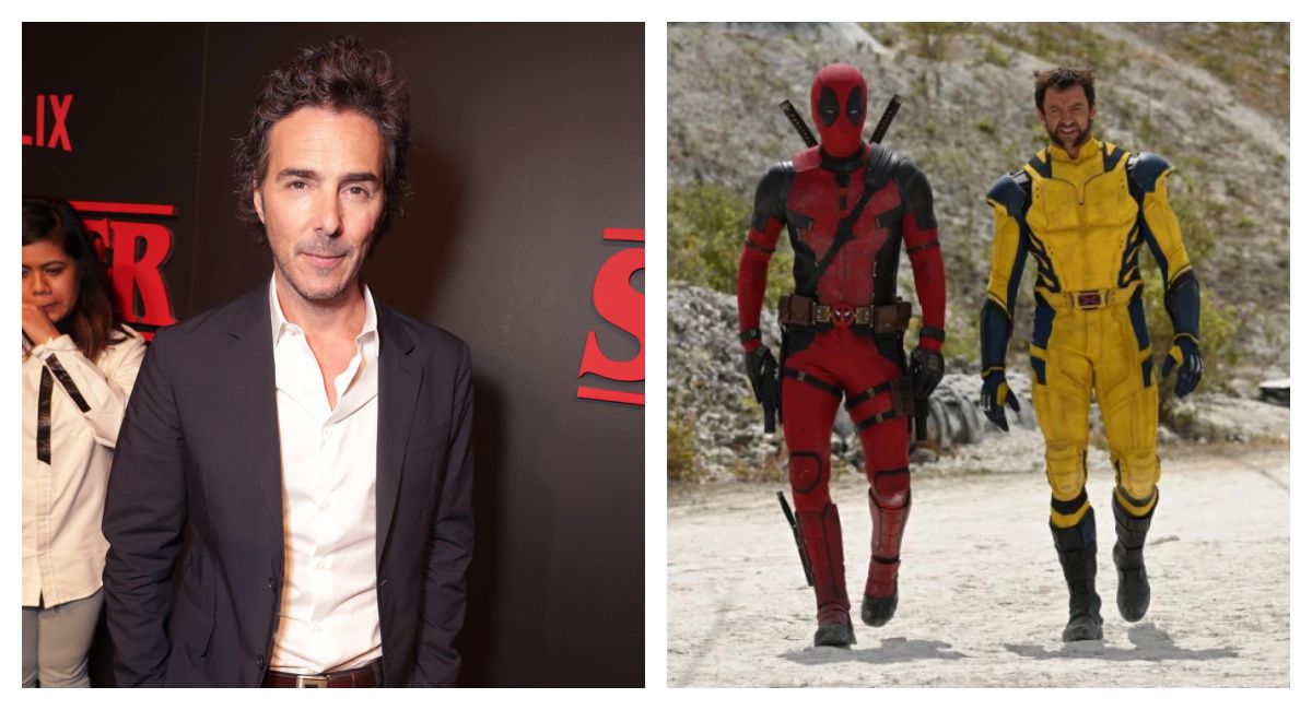 (Left) Executive Producer Shawn Levy seen at the red carpet premiere in support of the launch of the Netflix original series 'Stranger Things.' Photo: Eric Charbonneau/Netflix. (Right) Ryan Reynolds as Deadpool and Hugh Jackman as Wolverine in 'Deadpool 3.' Photo courtesy of Ryan Reynolds Instagram account.