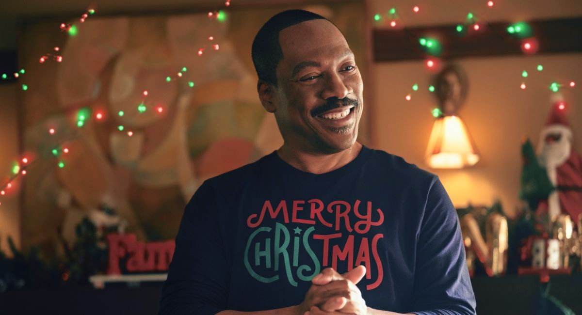 Eddie Murphy as Chris Carver in 'Candy Cane Lane.'