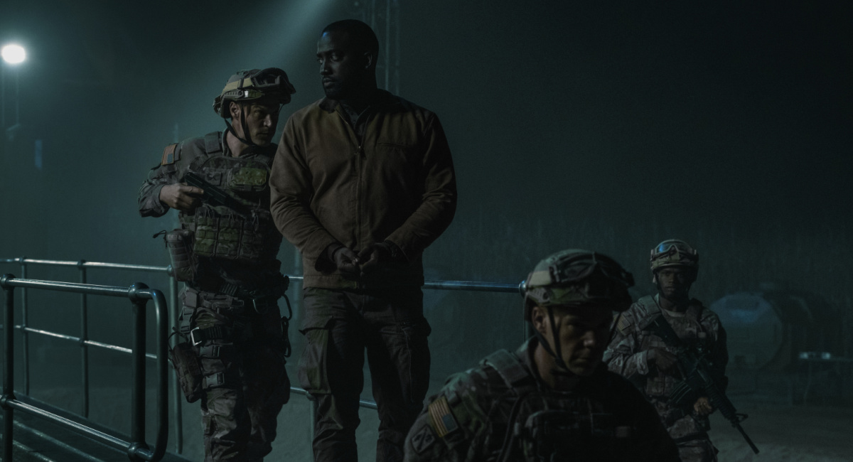 Shamier Anderson in 'Invasion' season 2, now streaming on Apple TV+.