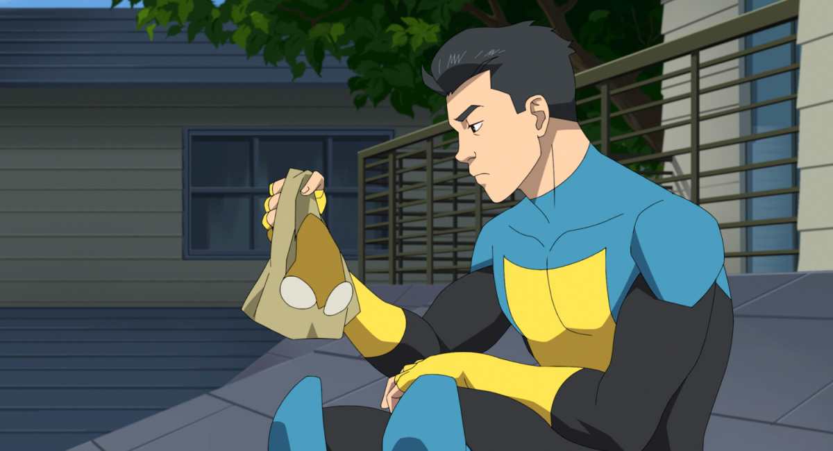 Steven Yeun as the voice of Mark Grayson in 'Invincible' Season 2.