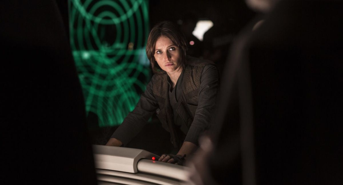 Felicity Jones in Rogue One: A Star Wars Story.