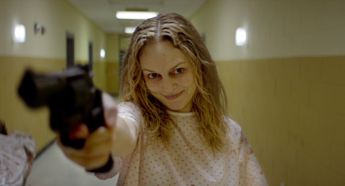 Heather Graham as “Elizabeth Derby” in the horror/thriller film, 'Suitable Flesh.'