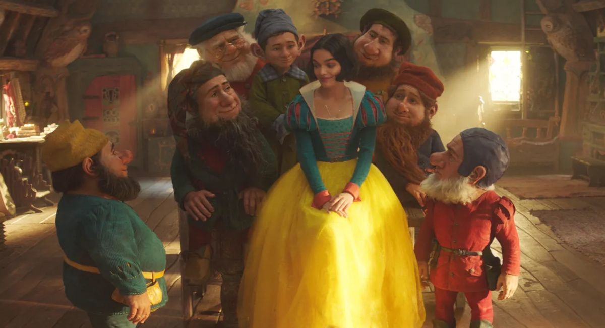 Rachel Zegler as Snow White in “Snow White.”