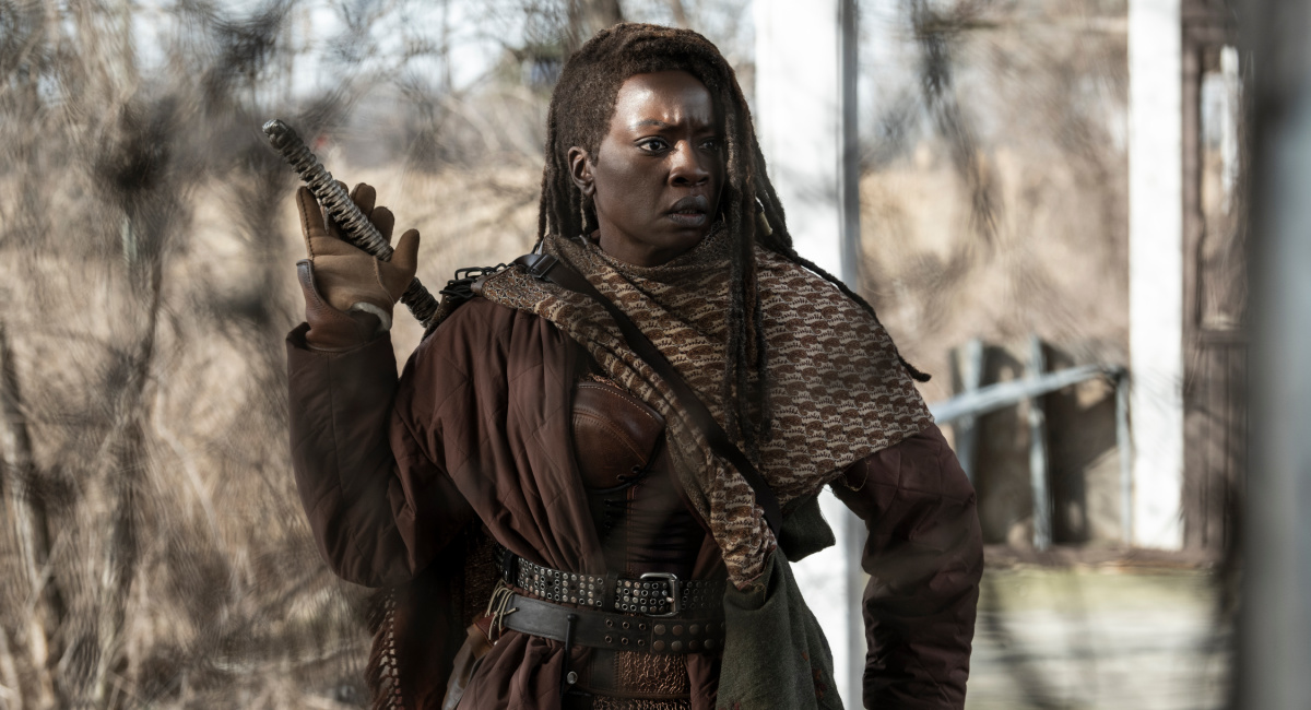 Danai Gurira as Michonne in 'The Walking Dead: The Ones Who Live.'