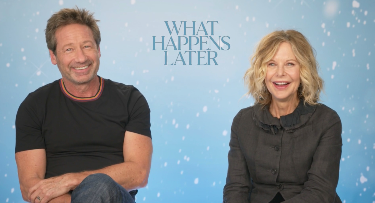 David Duchovny and Meg Ryan star in Bleecker Street’s 'What Happens Later.'