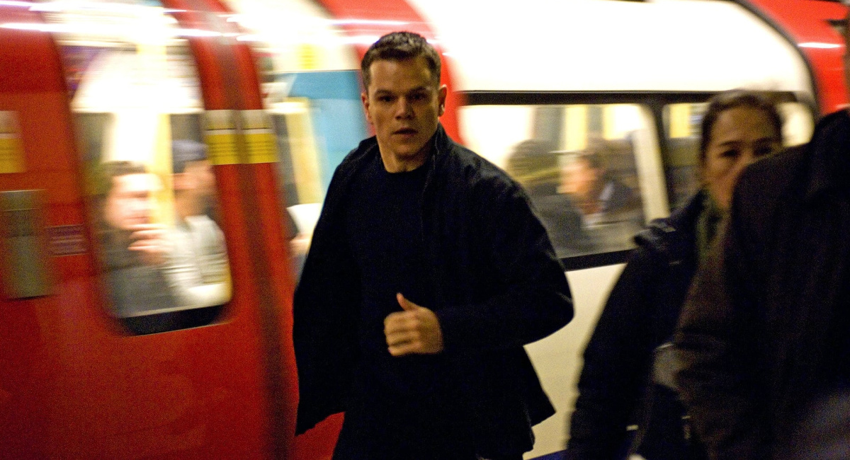 Matt Damon as Jason Bourne in 'The Bourne Ultimatum.'