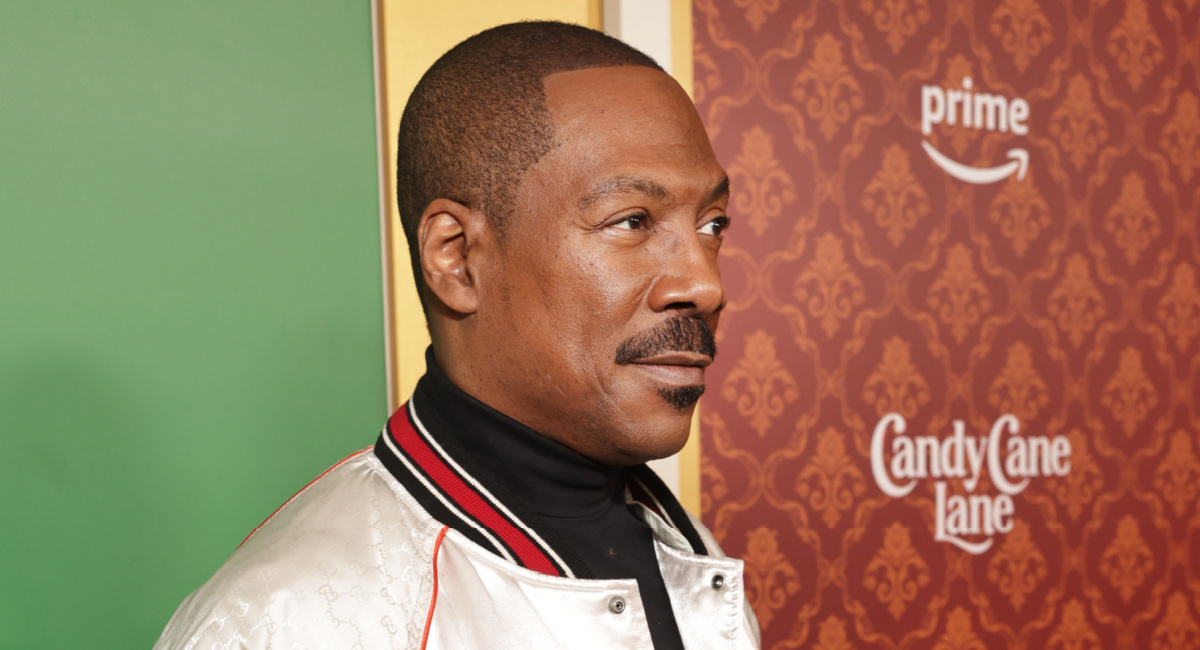 Eddie Murphy attends Amazon Studios 'Candy Cane Lane' World Premiere in Los Angeles on Nov 28, 2023.